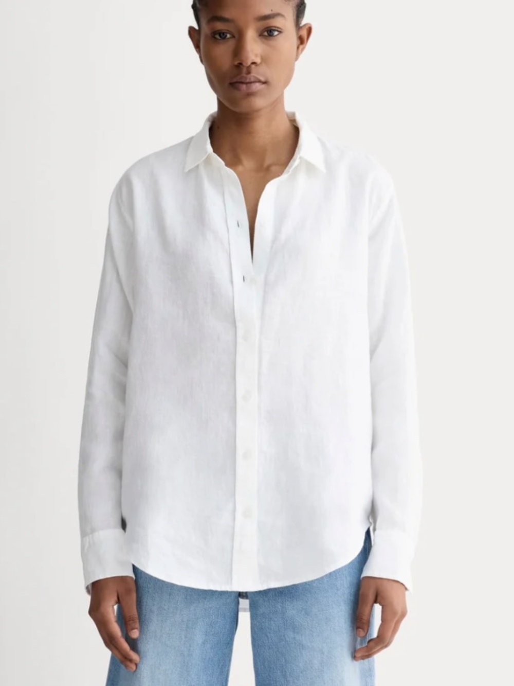 Everlane Must Have Linen Shirt - 2 - Natural